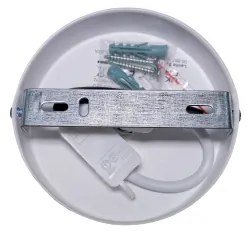 Duolla - Stropné svietidlo YUTE TRIO 1xE27/15W/230V pr. 45 cm hnedá/šedá/béžová