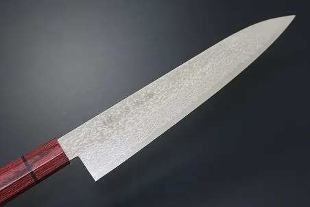 nůž Gyutou/Chef 210 mm Kanetsune Damascus "Minamo-Kaze" series