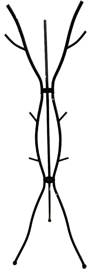 Vešiak kovový Chialina 9055 čierna