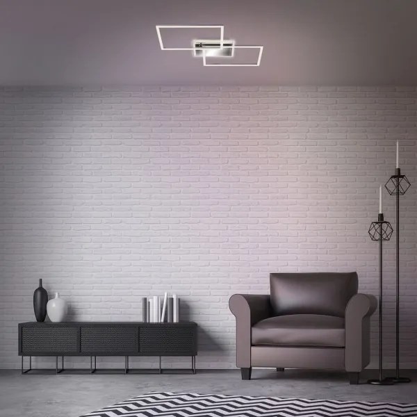 Brilo - LED Stmievateľný prisadený luster FRAME 2xLED/20W/230V 2700-6500 + DO