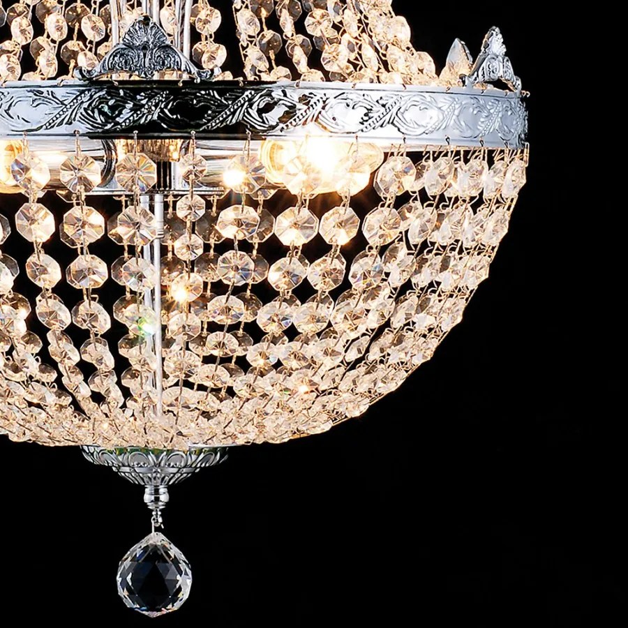 Krištáľ lampa závesné svietidlo Ø40*70