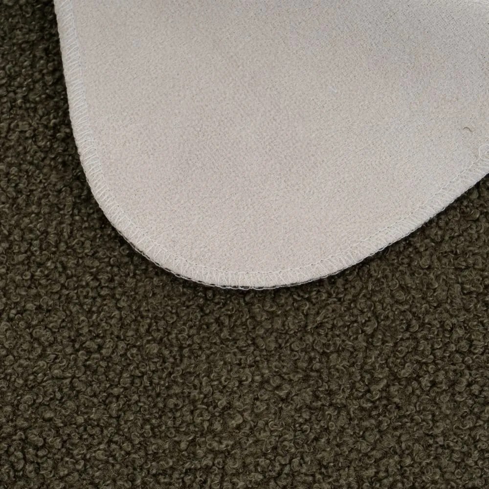 Tmavozelená syntetická kožušina 60x90 cm Sherpa – Casa Selección