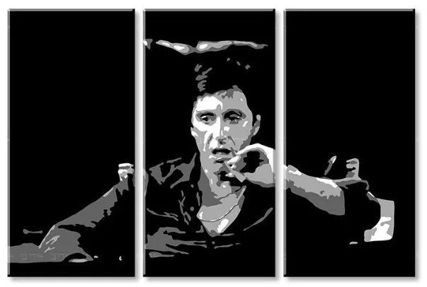 Najväčší mafiáni na plátne Scarface - Tony Montana premýšľa nad svojim plánom | rôzne rozmery