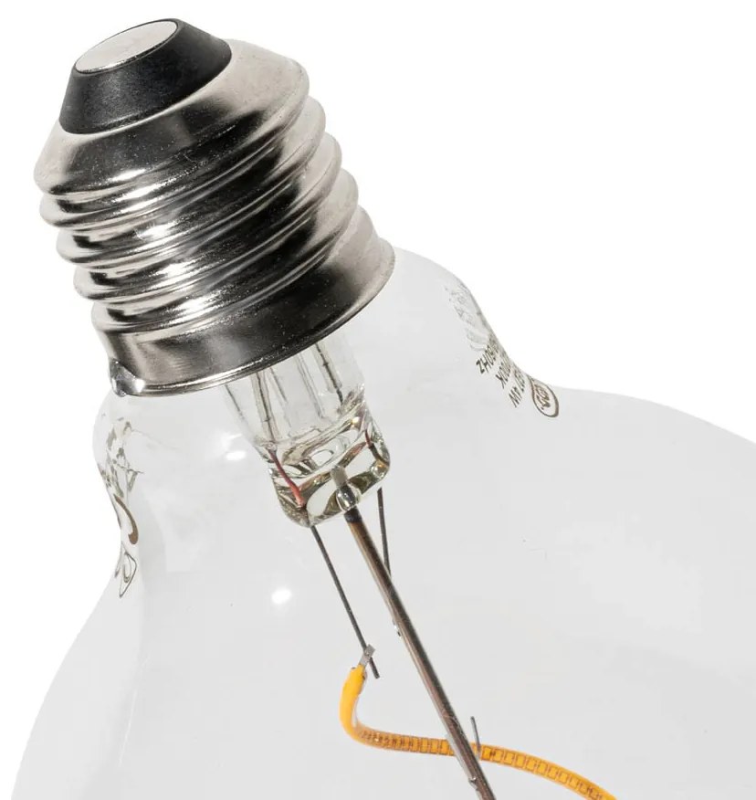Sada 5 ks Stmievateľná LED žiarovka E27 so špirálovým vláknom G95 4W 270lm 2700K