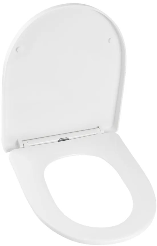 Aqualine Aqualine, JALTA WC sedátko, Soft Close, Easy Take, biela, PBS103