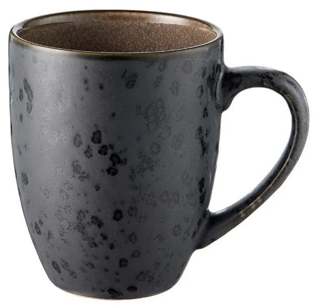 Čierne/tmavomodré keramické hrnčeky v súprave 4 ks 300 ml Gastro Black/Mix – Bitz