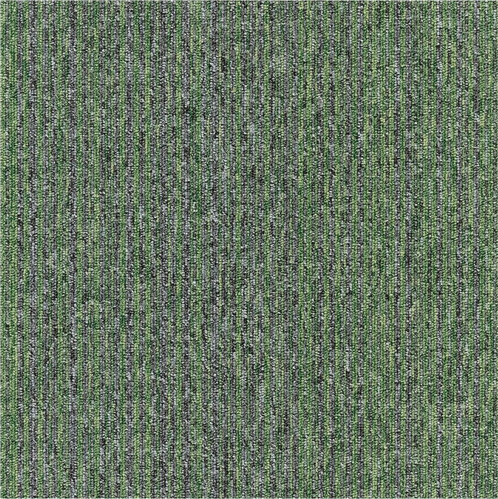 Tapibel, Kobercový štvorec Coral Lines 60376-50 zeleno-šedý 50 x 50 cm, chodba / predsieň