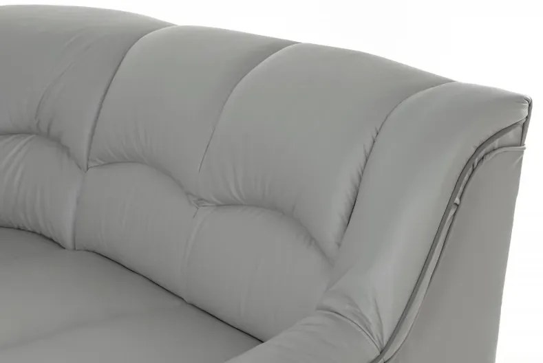 Kožená rohová sedacia súprava DUBAJ LUX XL II, Ľavá, horčicová (K-99)_čierna (K-70)