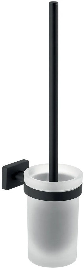 Novaservis - WC kefa GRETA, čierna matná, AGR14BL