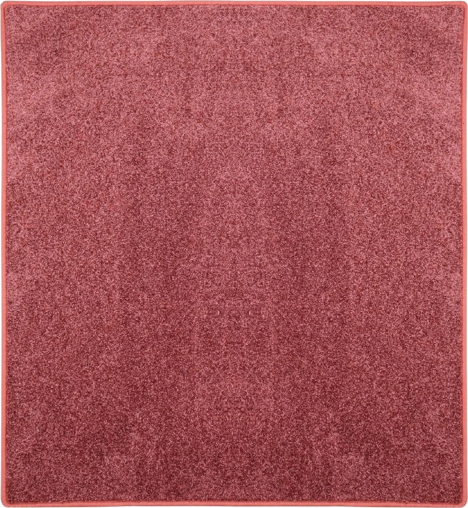 Vopi, Kusový koberec Capri terra štvorec, 100x100, oranžová, chodba / predsieň