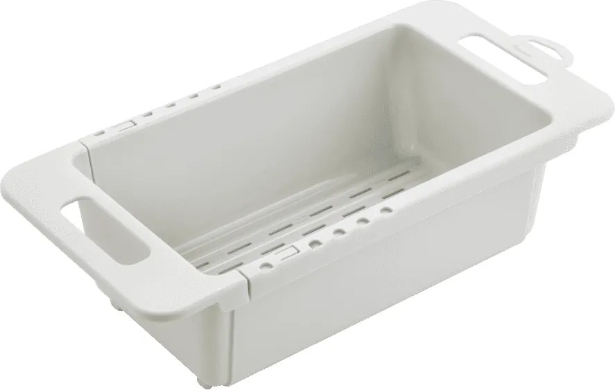 METALTEX Nastaviteľný odkvapkávač, posuvný organizér do drezu - DRAINFLEX, 35 - 52 cm