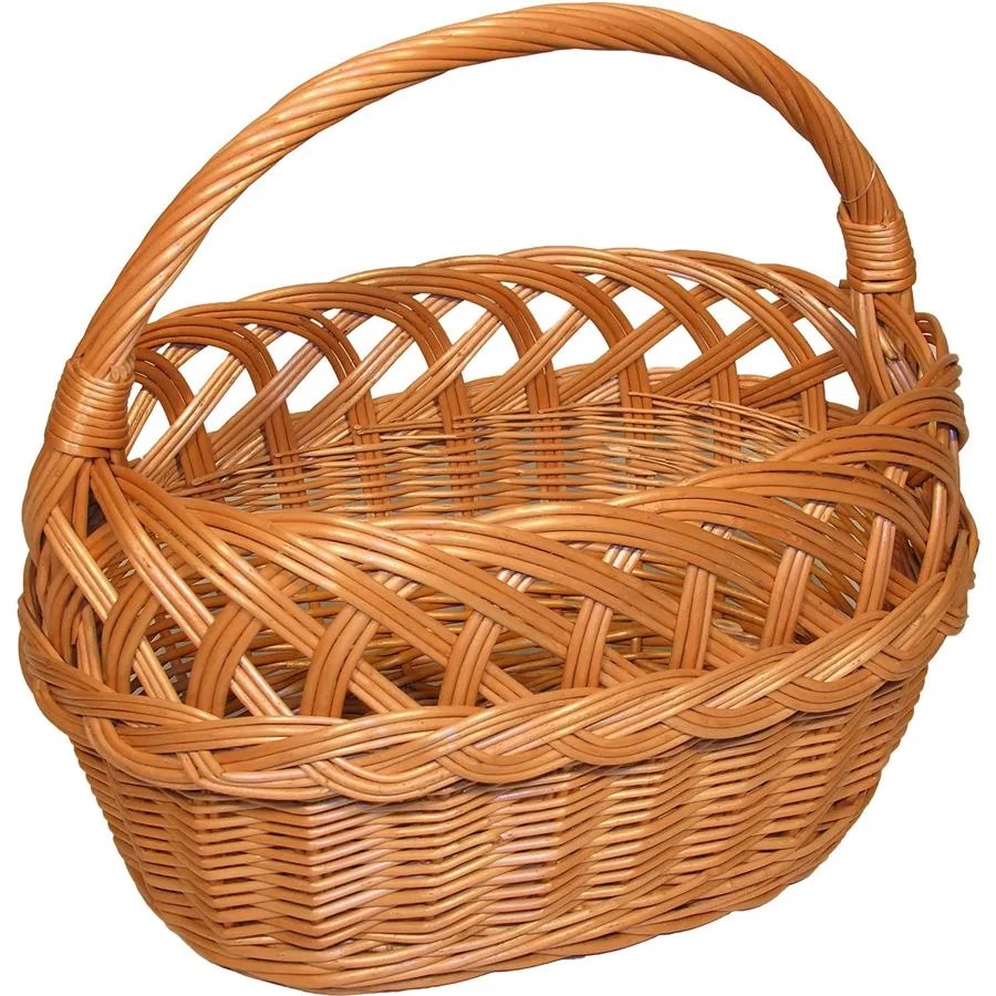 Prútený košík 01074
