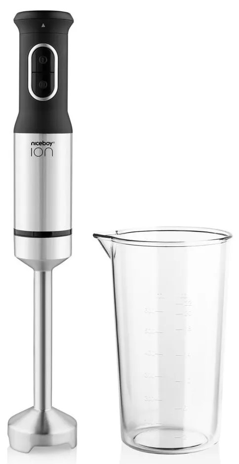 Niceboy ION Twister T2 - Tyčový mixér 1200W/230V nerez/čierna