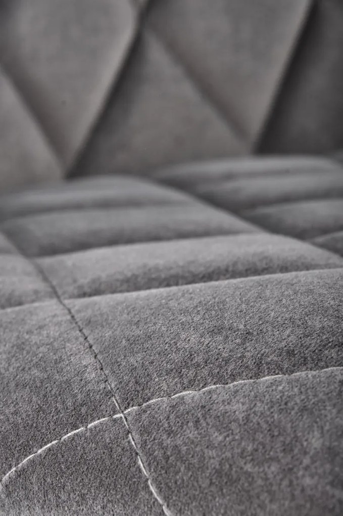 Dizajnová stolička K450 sivá