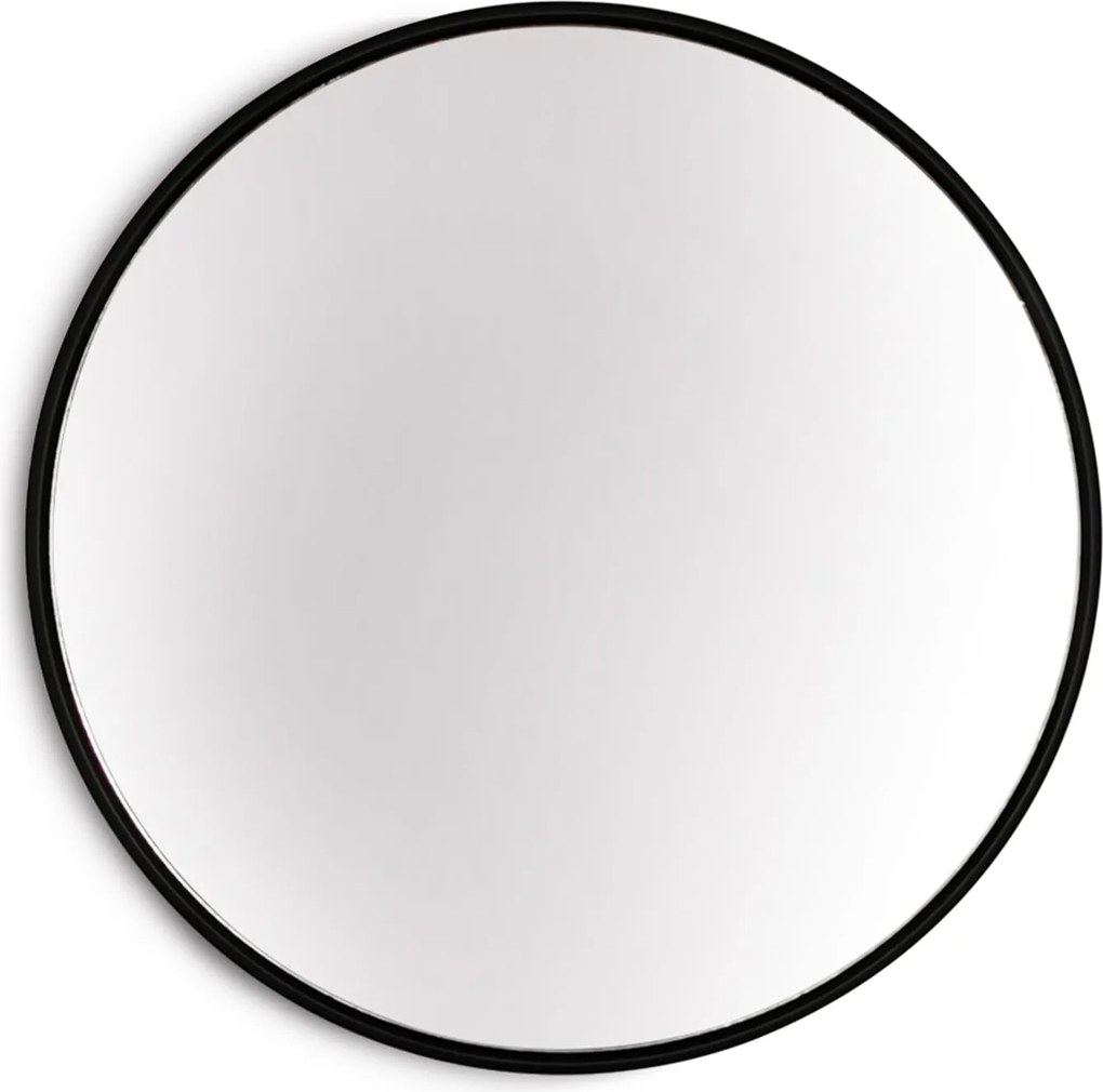 Casa Chic Fournier Nástenné zrkadlo s kovovým rámom okrúhle Ø 80 cm