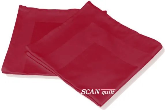 SCANquilt Obrúsok KANTA červená 50x50 cm