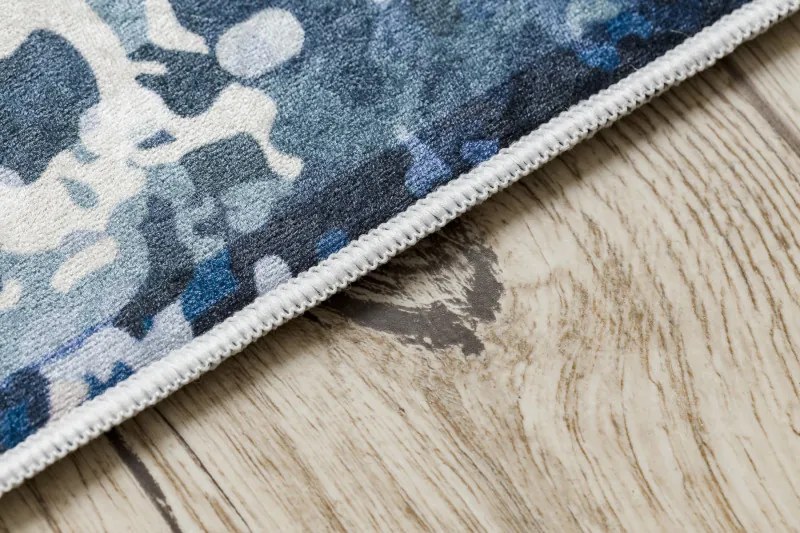 Dywany Łuszczów, Kusový koberec ANDRE Oriental 1136, 120x170, modrá, chodba / predsieň