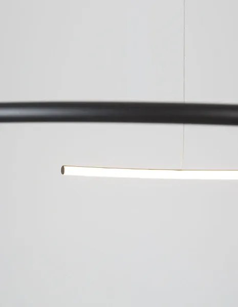 LED luster Breda 70 čierne