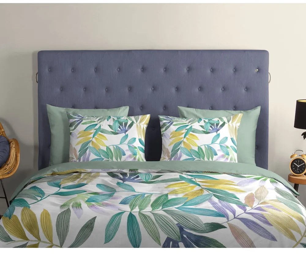 Zelené bavlnené obliečky na jednolôžko 140x200 cm Marcus – Good Morning