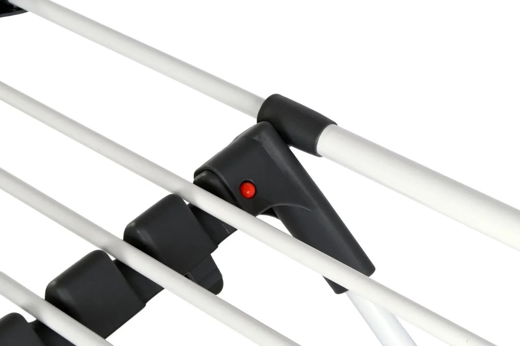 Sušiak na bielizeň Mojave grafit/biely