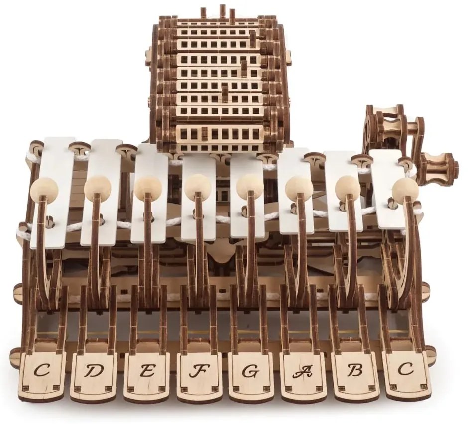 Ugears 3D drevené mechanické puzzle Programovateľná celesta