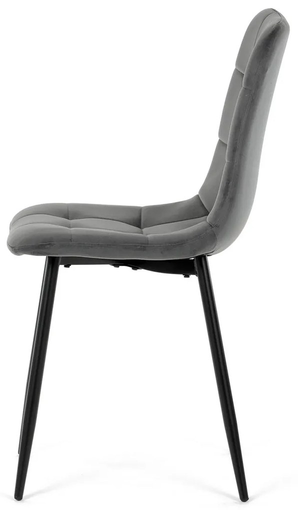 Súprava jedálenských stoličiek CT-281 GREY4, 4 ks