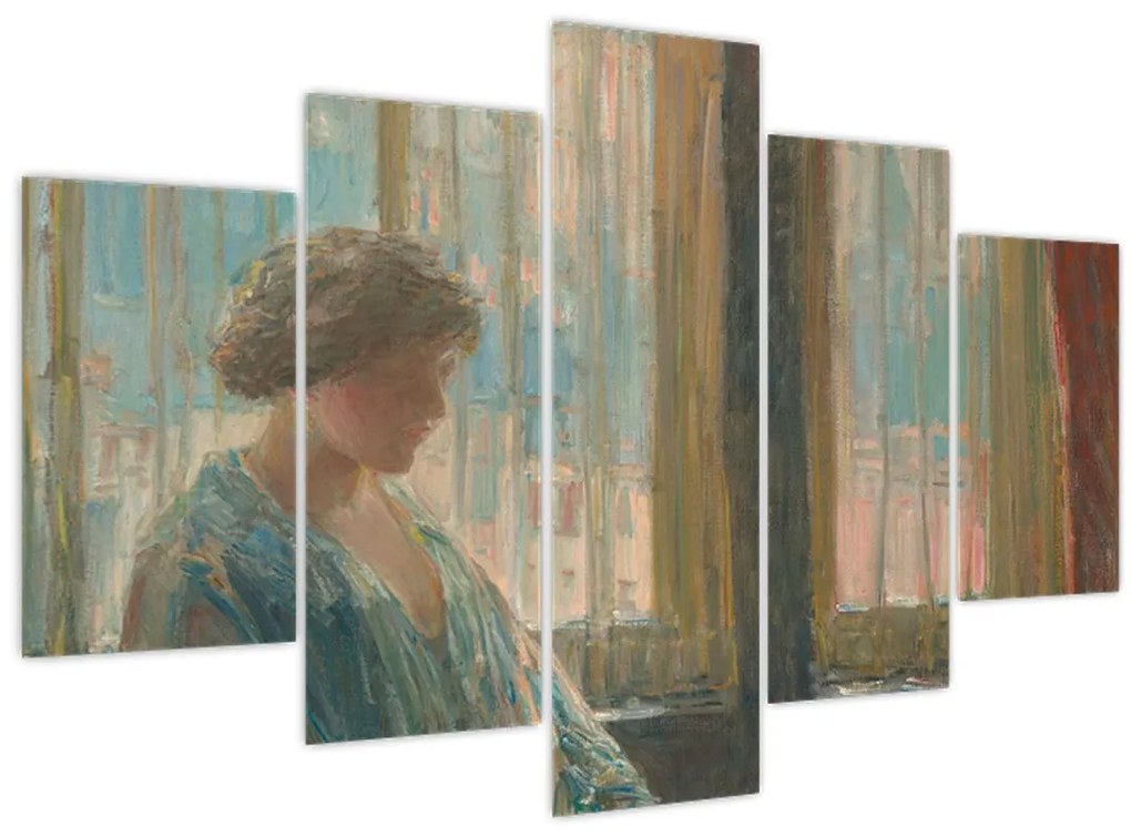 Obraz - Childe Hassam, The New York Window, reprodukcia (150x105 cm)