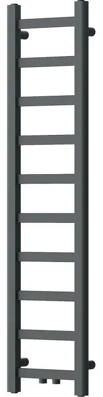Mexen Bolt, vykurovacie teleso 1200 x 300 mm, 240 W, spodné a stredové, antracitová, W126-1200-300-00-66