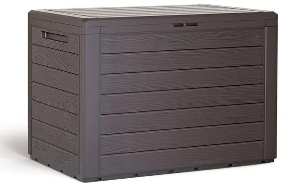 InternetovaZahrada - Úložný box - 78x43x55cm - hnedý