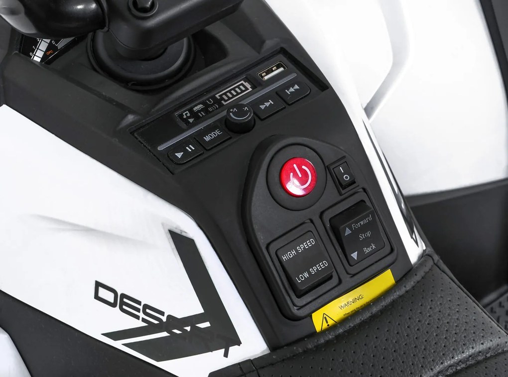 Ramiz Štvorkolka ATV Robust 01 Biela