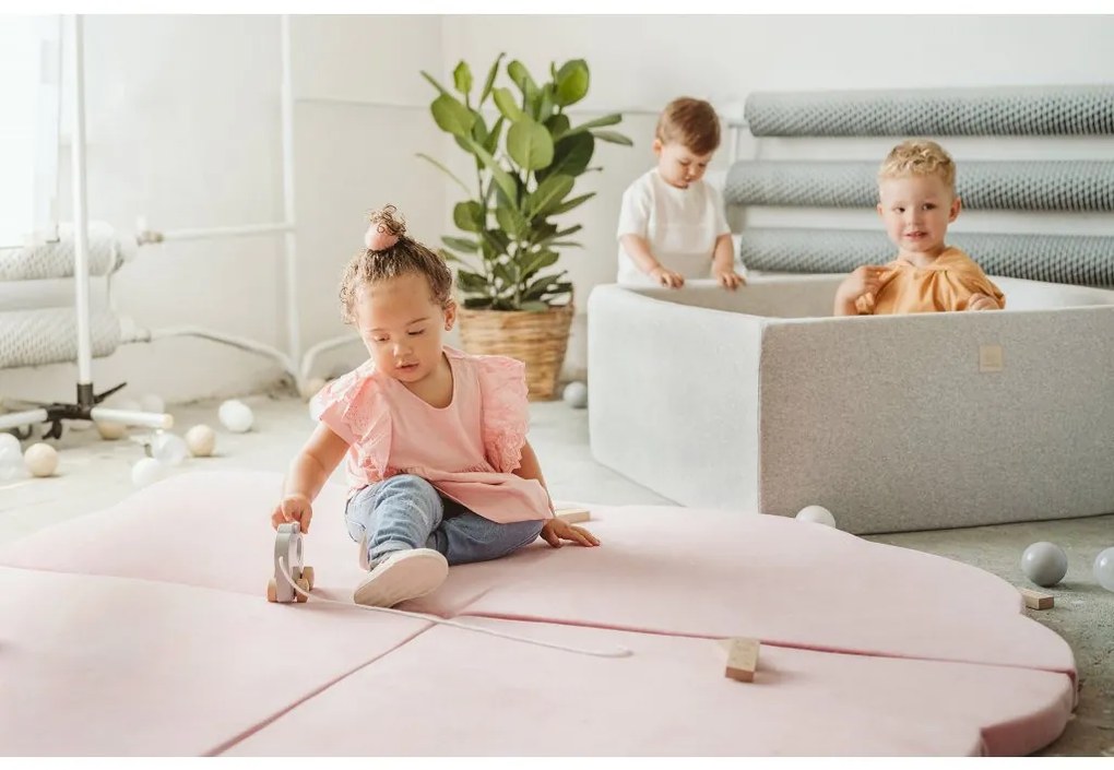 Penová hracia podložka mráčik: ružová