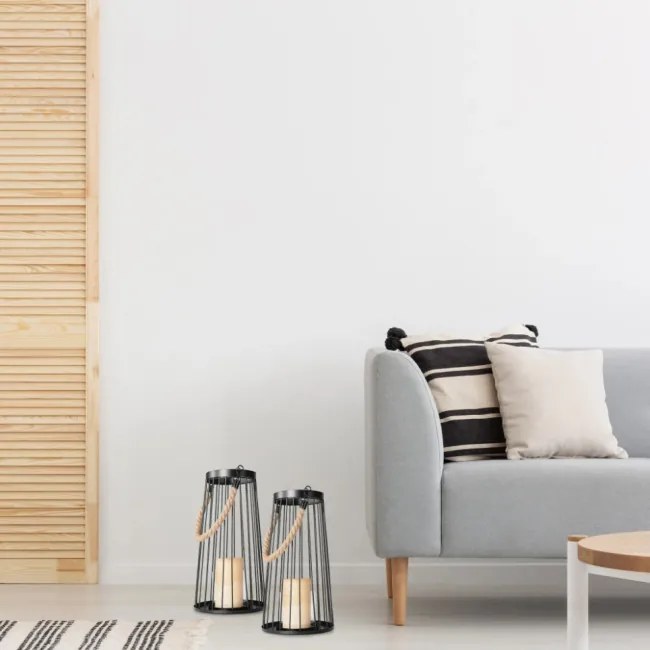 Lampáš čierny KLLT2015