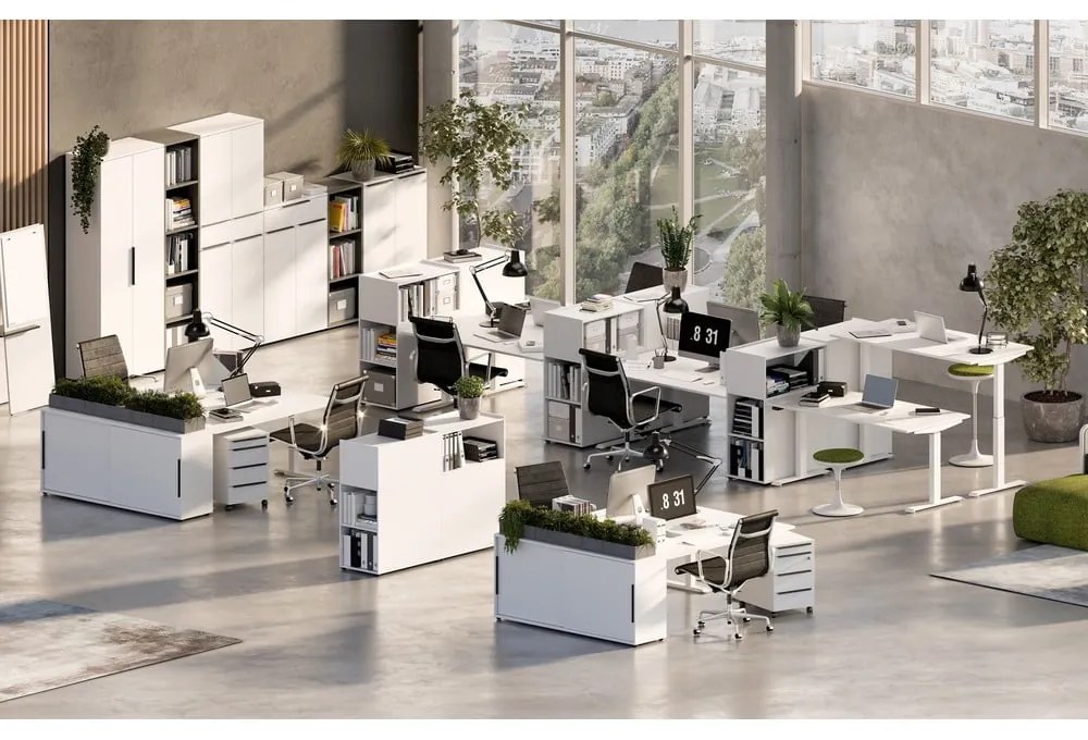 Pracovný stôl s nastaviteľnou výškou 80x120 cm Mailand – Germania