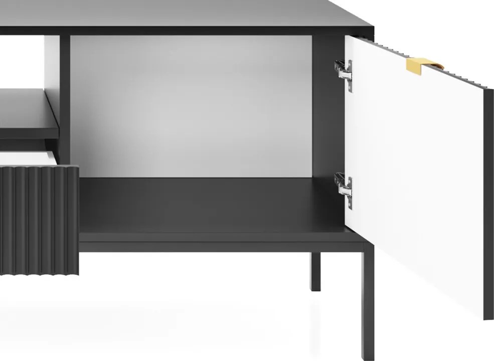 TV skrinka Nova, čierna