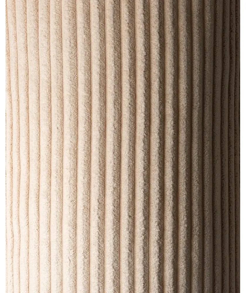 Svetlohnedý menčestrový detský pohovkový vankúš Block – Wigiwama