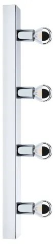 Paulmann 80098 - 4xE14/40W IP44 Kúpeľňové osvetlenie zrkadla REGULA 230V chróm