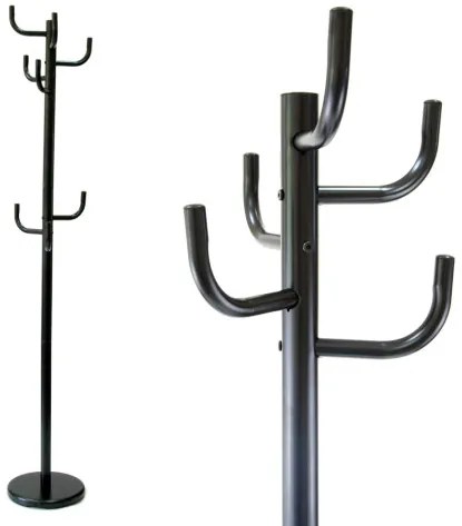 Stojanový vešiak WIKTOR čierny