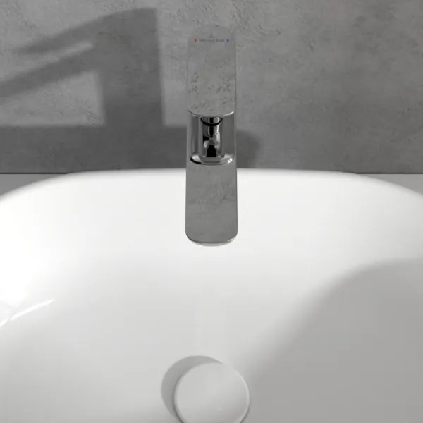 Villeroy & Boch TVW10410511061 - Umývadlová batéria + vypúšť O.NOVO 29,5 cm lesklý chróm