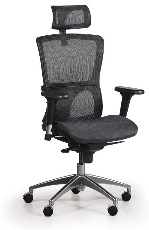 Kancelárska stolička LEXI, sivá