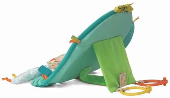 Infantino - Závesný pult s aktivitami a zrkadlom slon