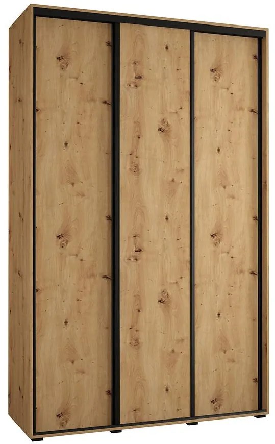 Skriňa 45 Canaris 1 150 artisan/čierna