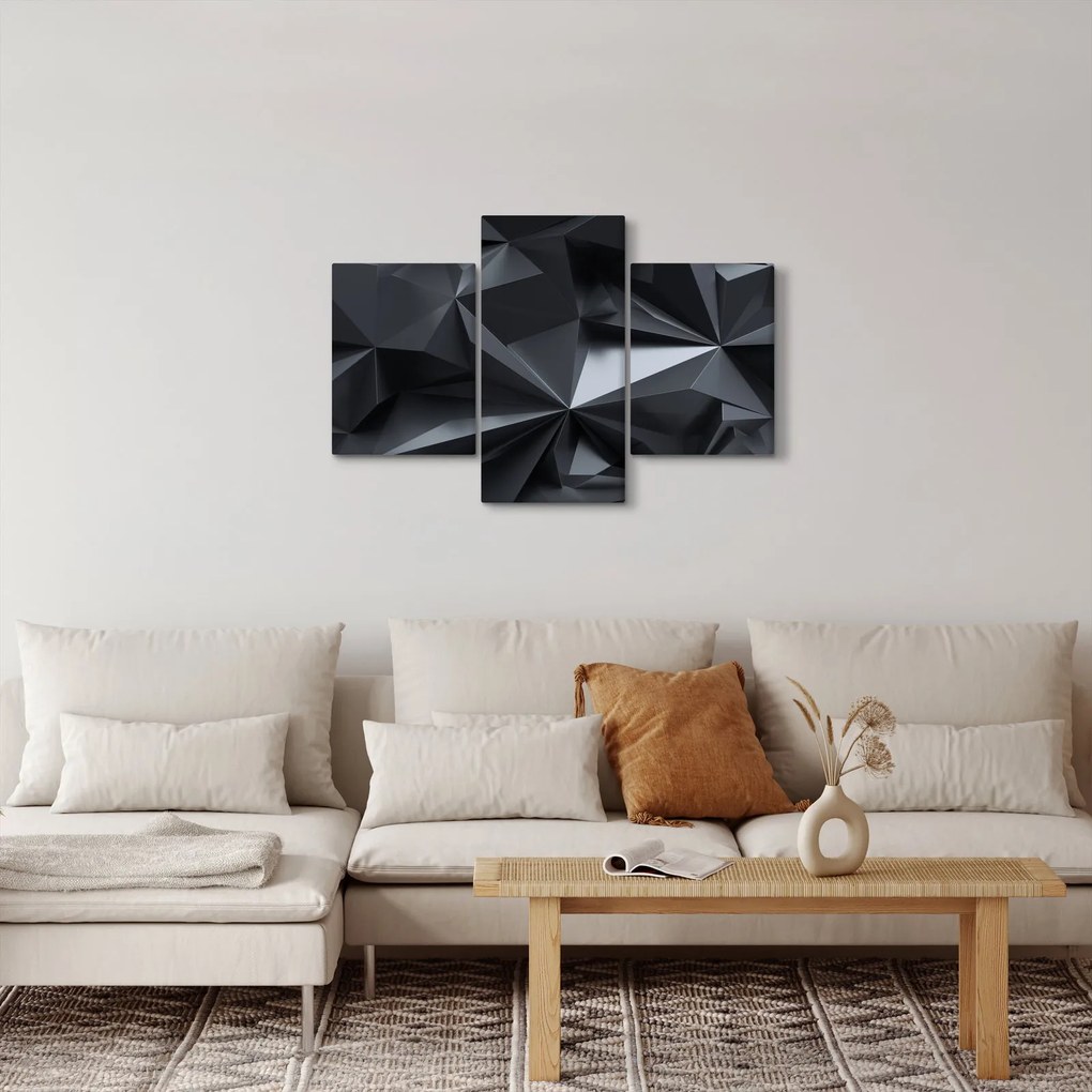 Obraz - Geometrická abstrakcia (90x60 cm)