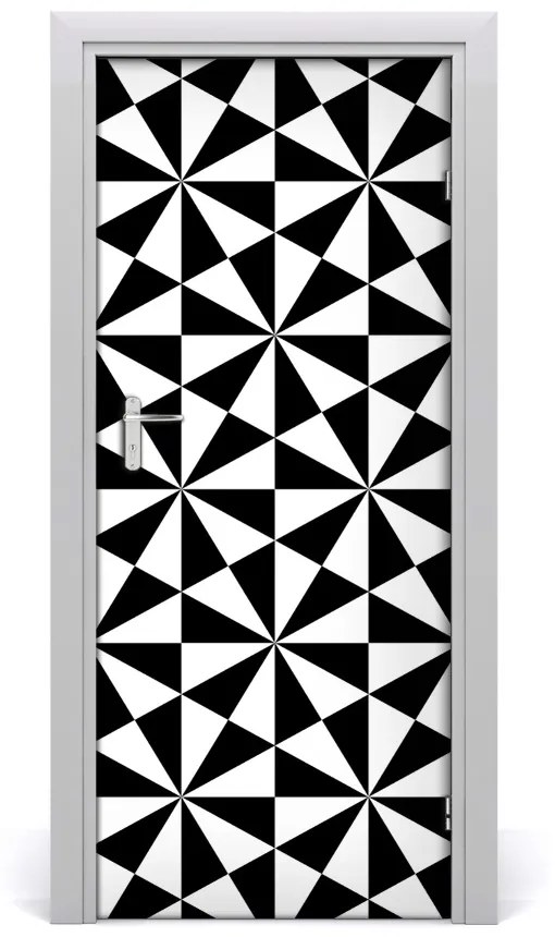 Fototapeta na dvere geometrické pozadie 75x205 cm