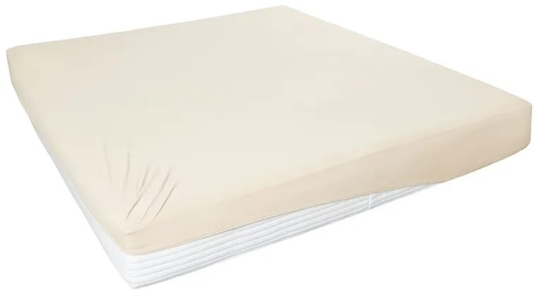 Primera Džersejová napínacia plachta (smotanová, 180 – 200 x 200 cm)  (100318222)