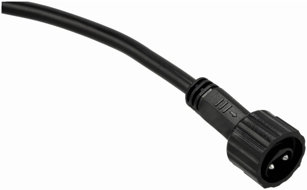 BERGE LED vonkajšia girlanda 15m - 15xLED Atmospheric Fire FLAME