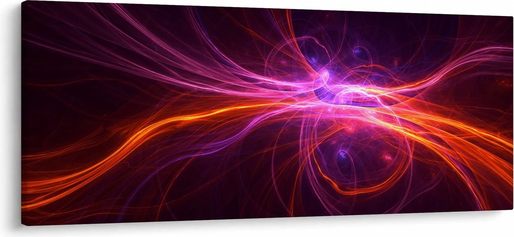Obraz modernej abstrakcie (120x50 cm)