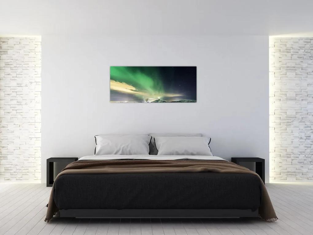 Obraz polárna žiara (120x50 cm)