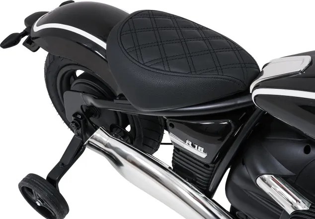 Elektrická motorka BMW R18 čierna