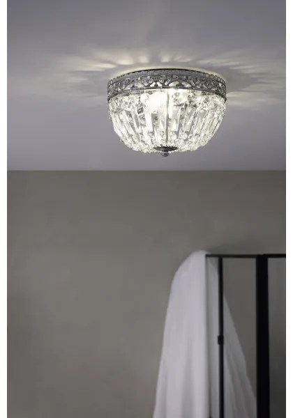 Markslöjd 108599 - Stropné svietidlo ETIENNE 2xE14/40W/230V lesklý chróm