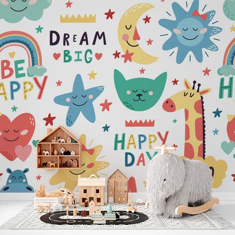 Sablio Tapeta Happy day - 208x125 cm